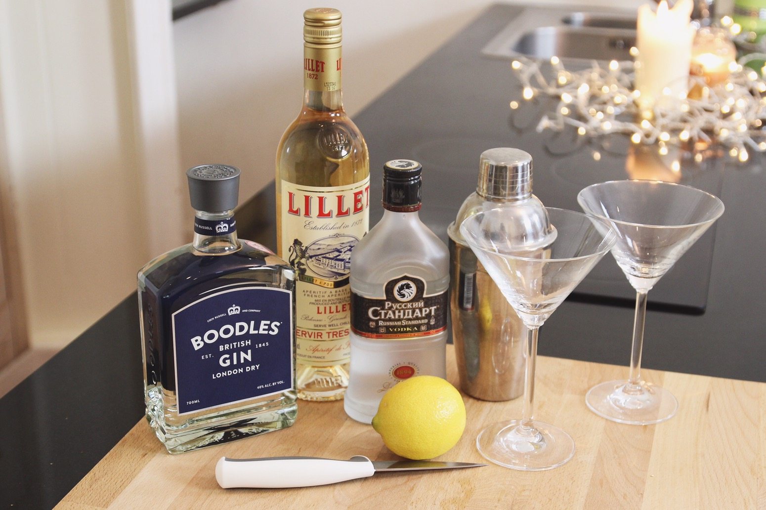 Vesper Martini - James Bond 007 Cocktail - How to Make