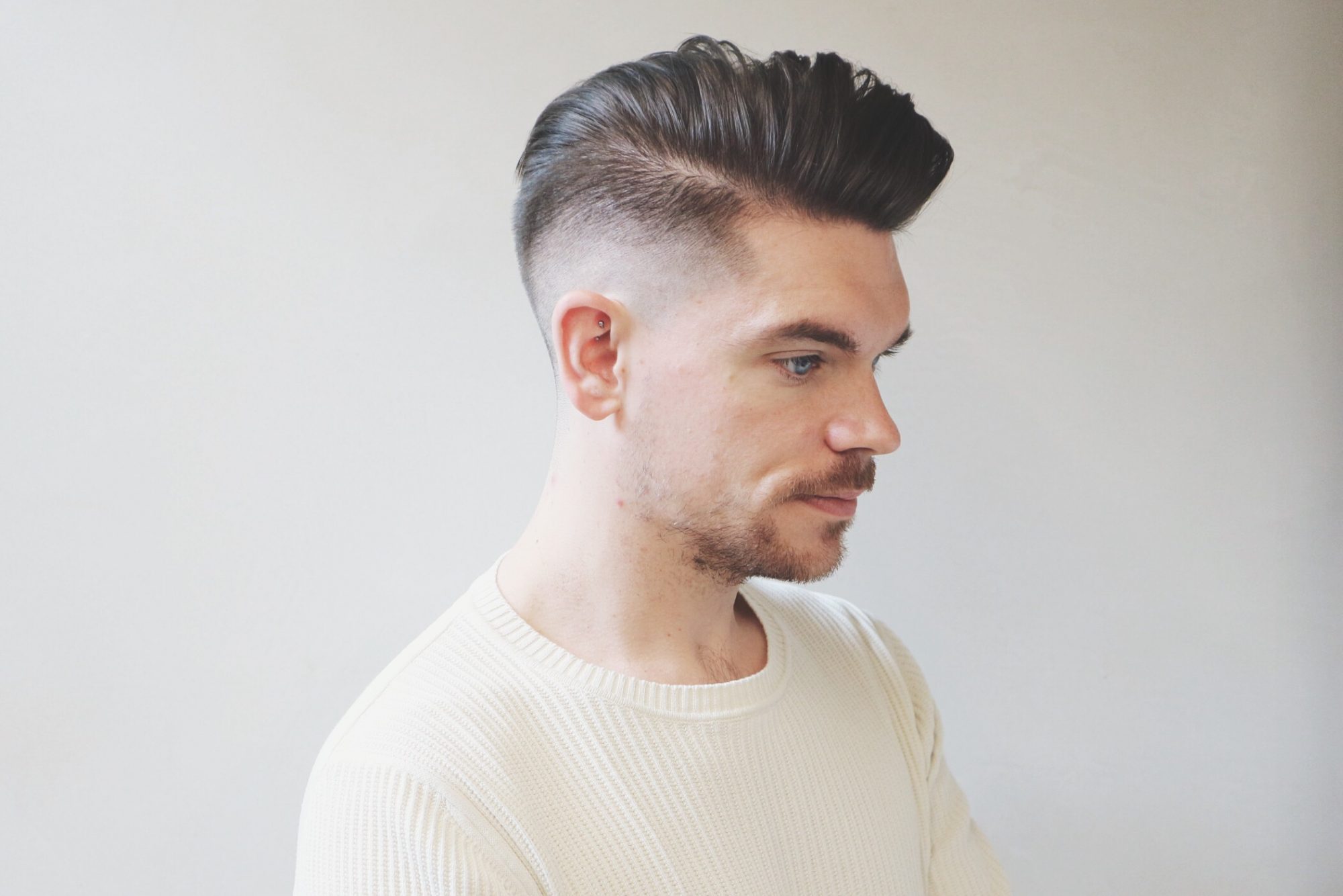 Medium Fade With Side Part | Man For Himself